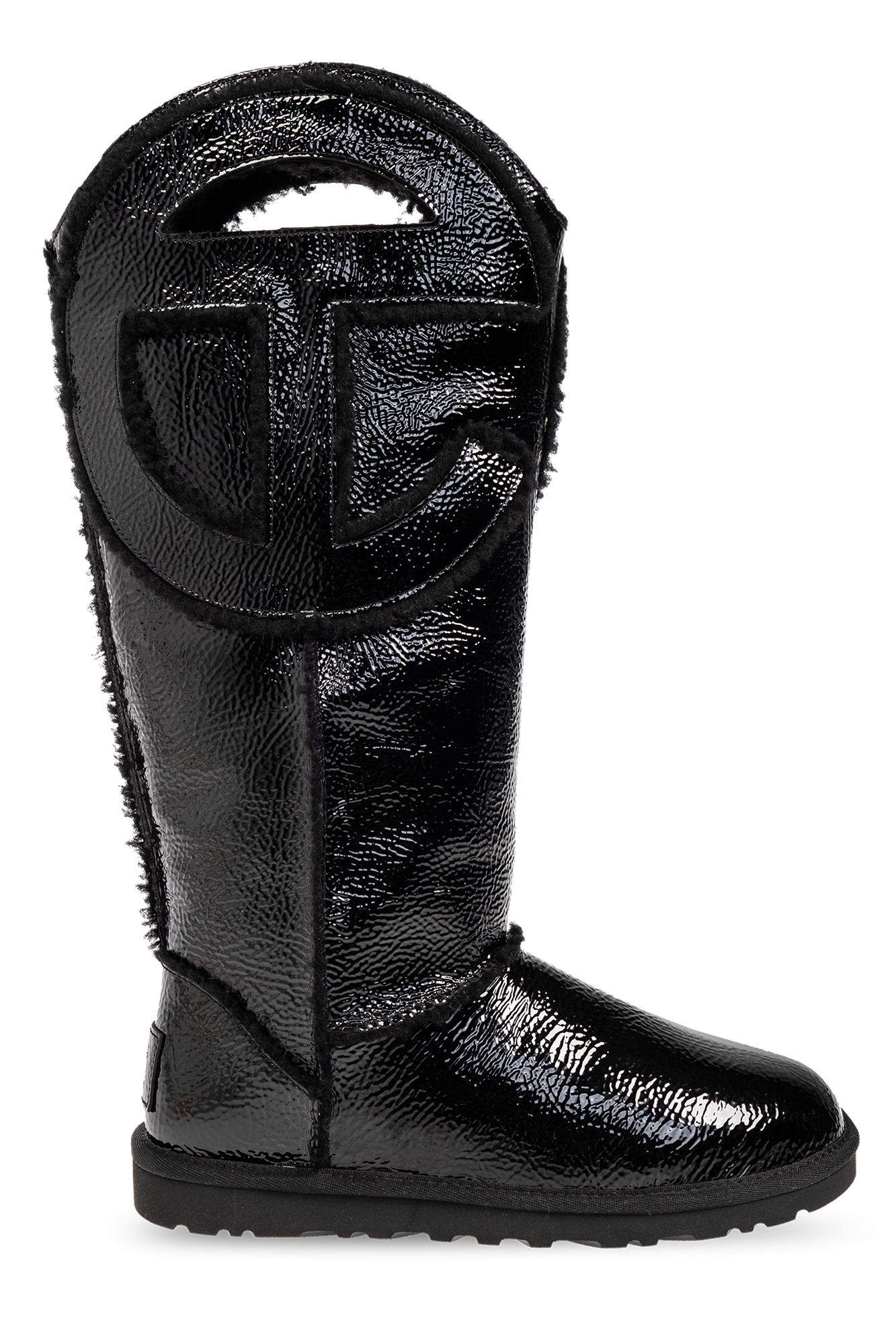 Over the knee sales ugg boots black